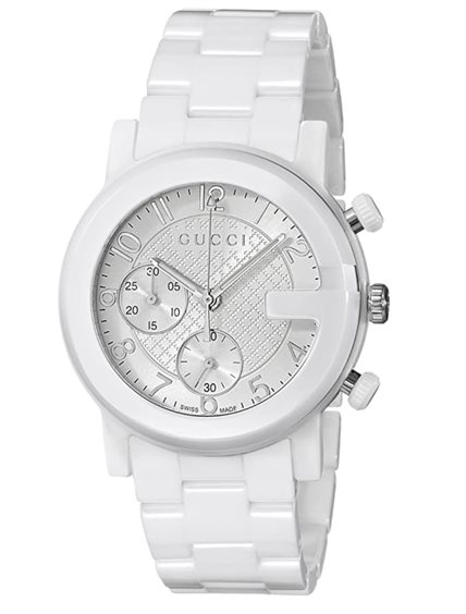 Orologio 2025 gucci bianco